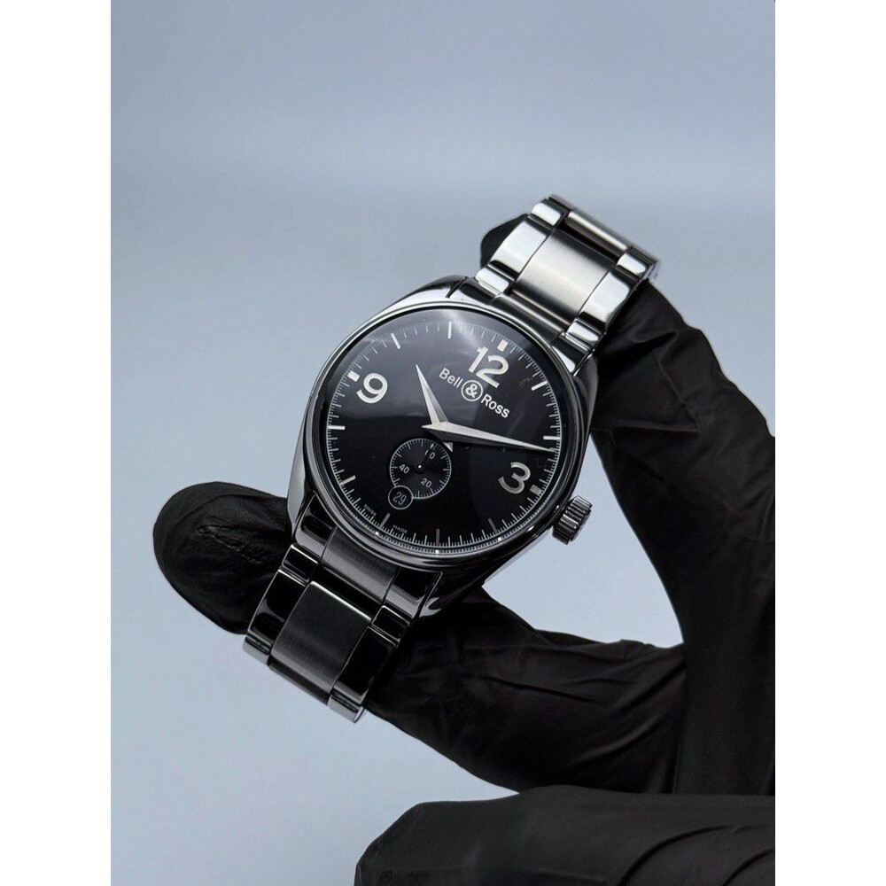 37mm • 2010s Bell & Ross Vintage Officer Automatic Swiss Made